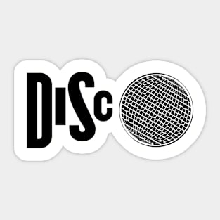 Disco // Party / 80s Music // Bk Sticker